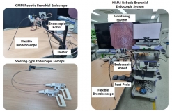 Foreign substance inhalation accidents in infants and young children can immediately be resolved by using an endoscopic robot